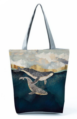 Eco Bag Whales