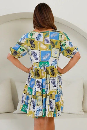 Halcyon Tropical Mini Dress