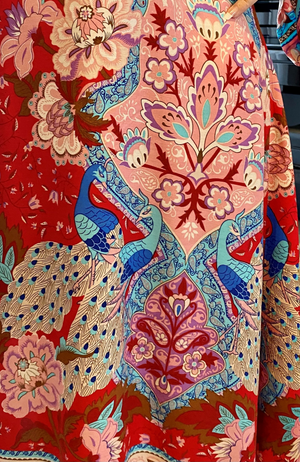 Dakota Red Print Dress