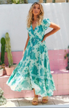 Jaase Capri Sea Carmon Maxi Dress