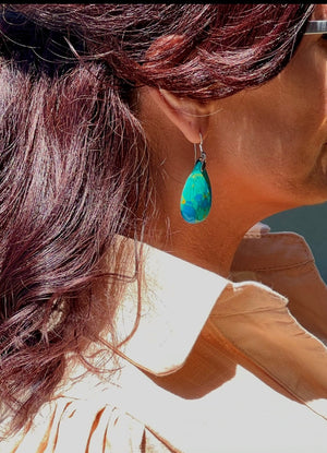 Natural Turquoise  Earrings